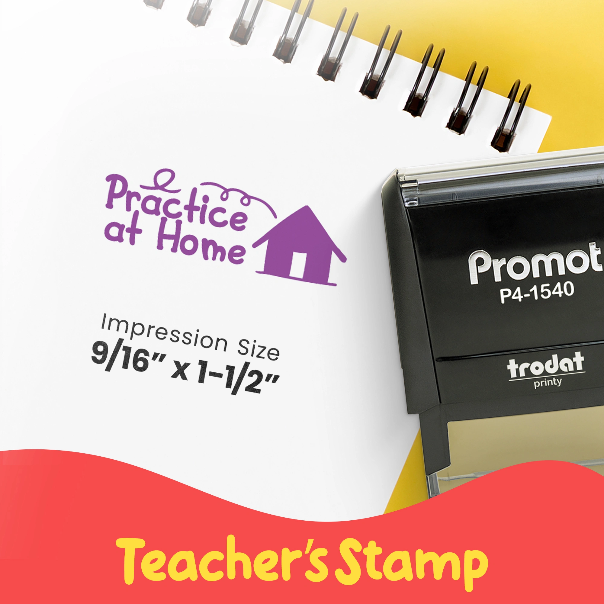 Practice at Home - Teacher Stamp